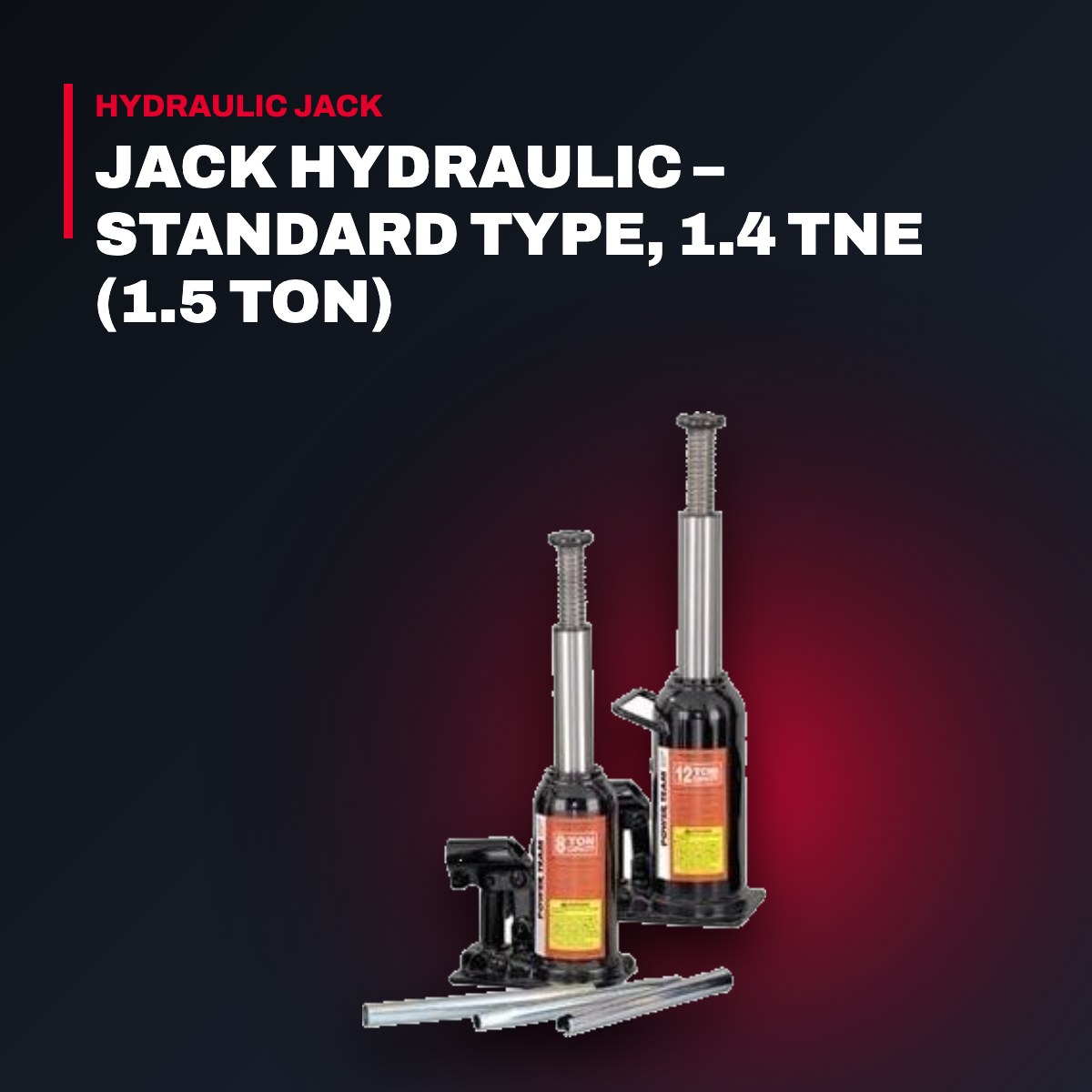 SPX Power Team 9002A – Standard Hydraulic Jack, 1.4 Tne (1.5 Ton)