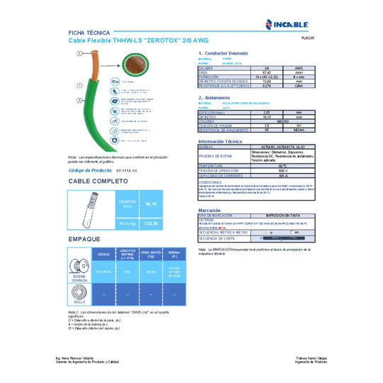 A-C Delco 885BK – Cable Electrical – 1 Conducto, 67.43 Sq Mm (2/0 Awg) Conducto