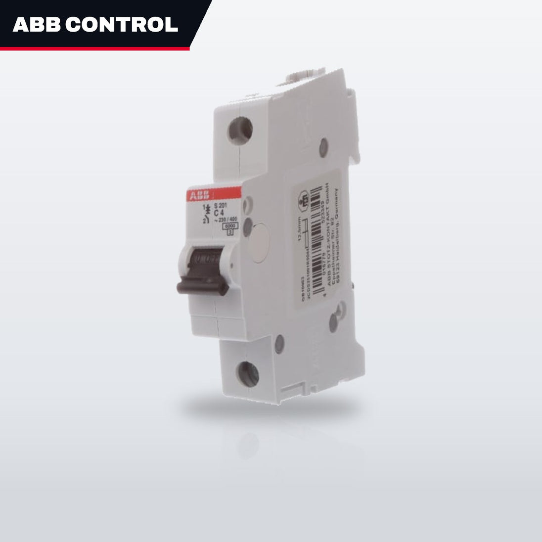 Abb Control Sa Fr S201-C4 – Circuit Breaker Molded Case – 4 A, 1 Pole
