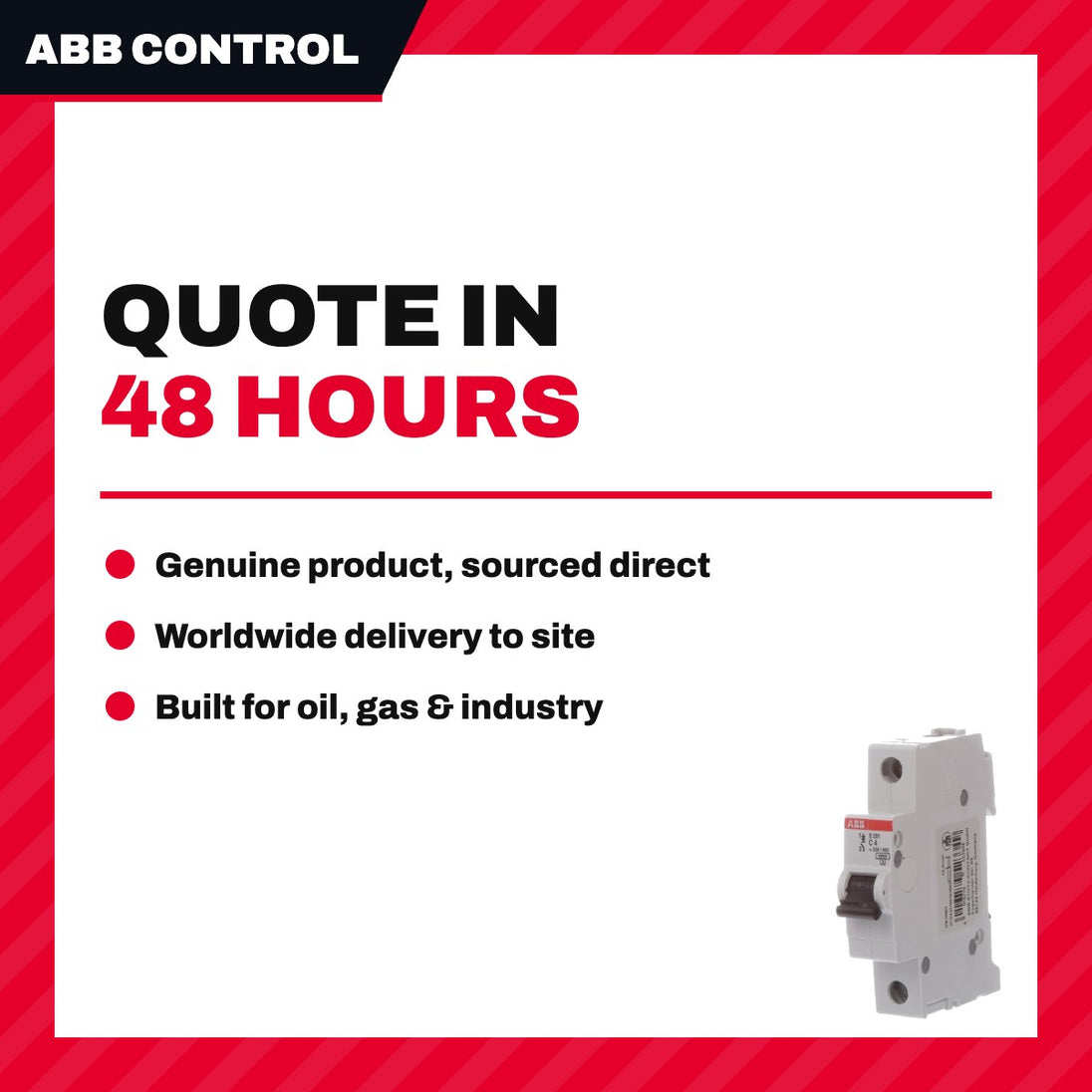 Abb Control Sa Fr S201-C4 – Circuit Breaker Molded Case – 4 A, 1 Pole