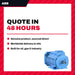 ABB M3AA 63B 2 – IE2 Electric Motor 0.25 kW 2 Pole