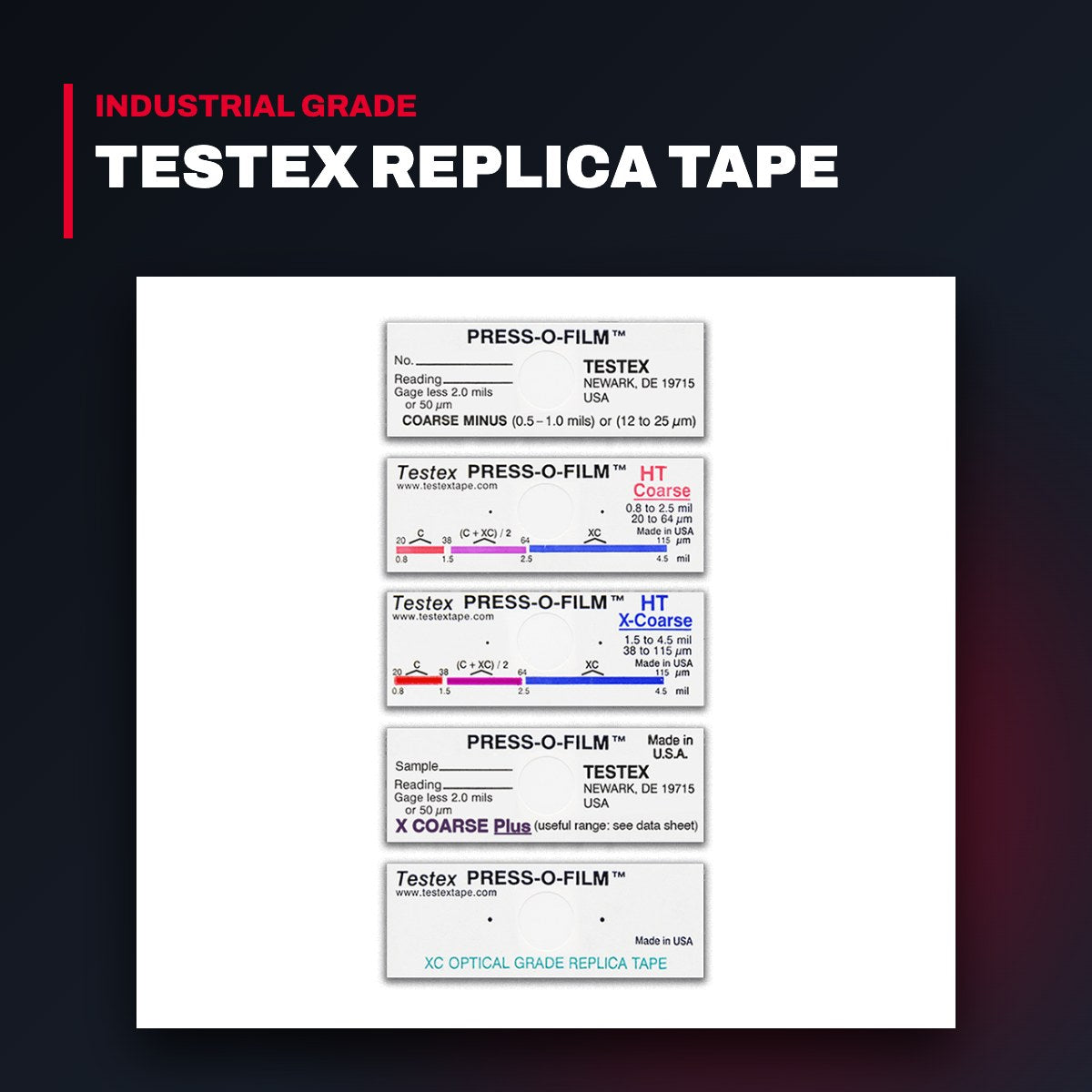 ABQ Industrial OTHERS – Testex Replica Tape
