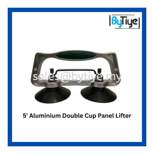Access Floor Systems DSCPL5 – Heavy Duty Double Suction Cup Panel Lifter – Material Aluminum, Color Aluminum Frame