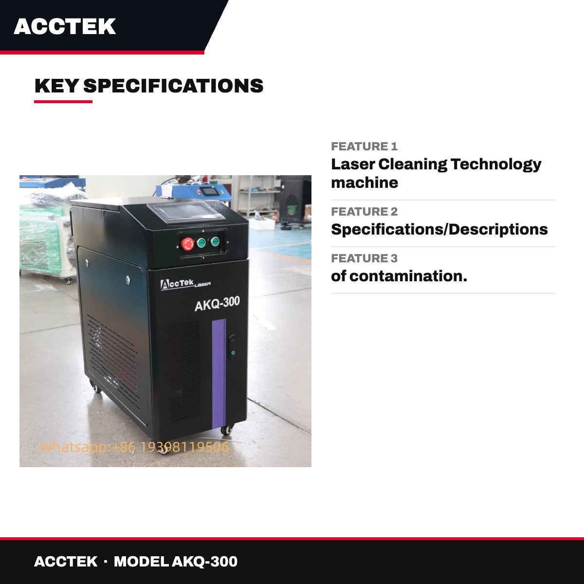 AccTek AKQ-300 – Item Name