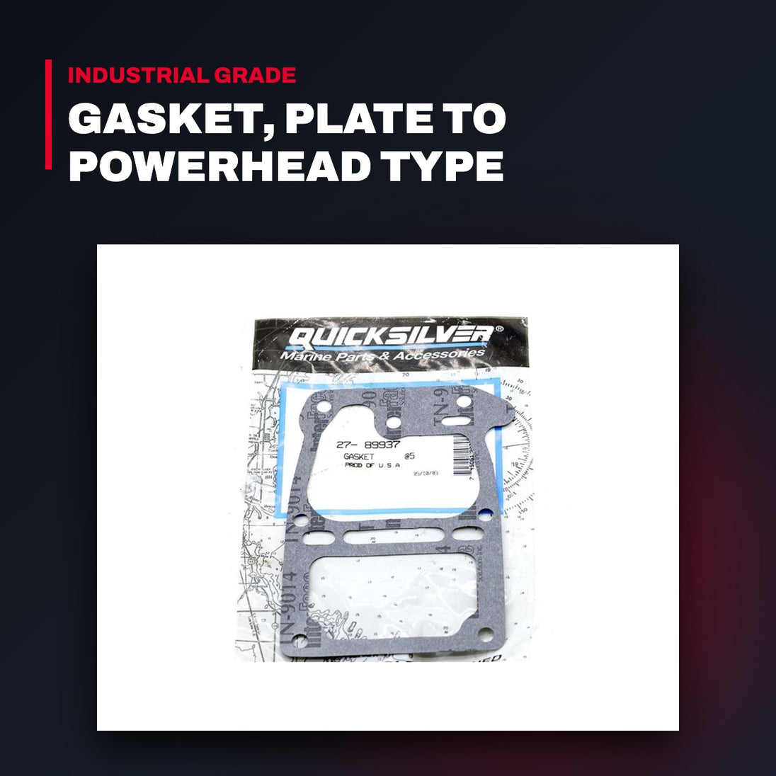 Adapter – Gasket, Plate To Powerhead Type