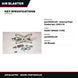 Air Blaster part#505125 – Internal Pipe Coater Ipc-125(3-5) W/Rotating Nozzle Head Part#505125
