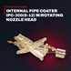 Air Blaster part#505300 – Internal Pipe Coater Ipc-300(6-12) W/Rotating Nozzle Head Part#505300