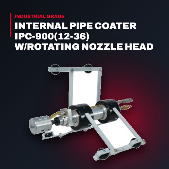 Air Blaster part#505900 – Internal Pipe Coater Ipc-900(12-36) W/Rotating Nozzle Head Part#505900
