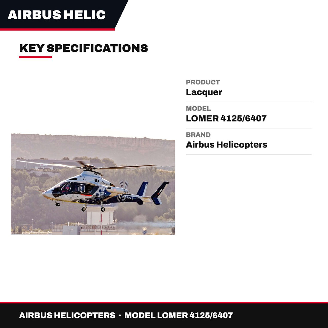 Airbus Helicopters LOMER 4125/6407 – Lacquer