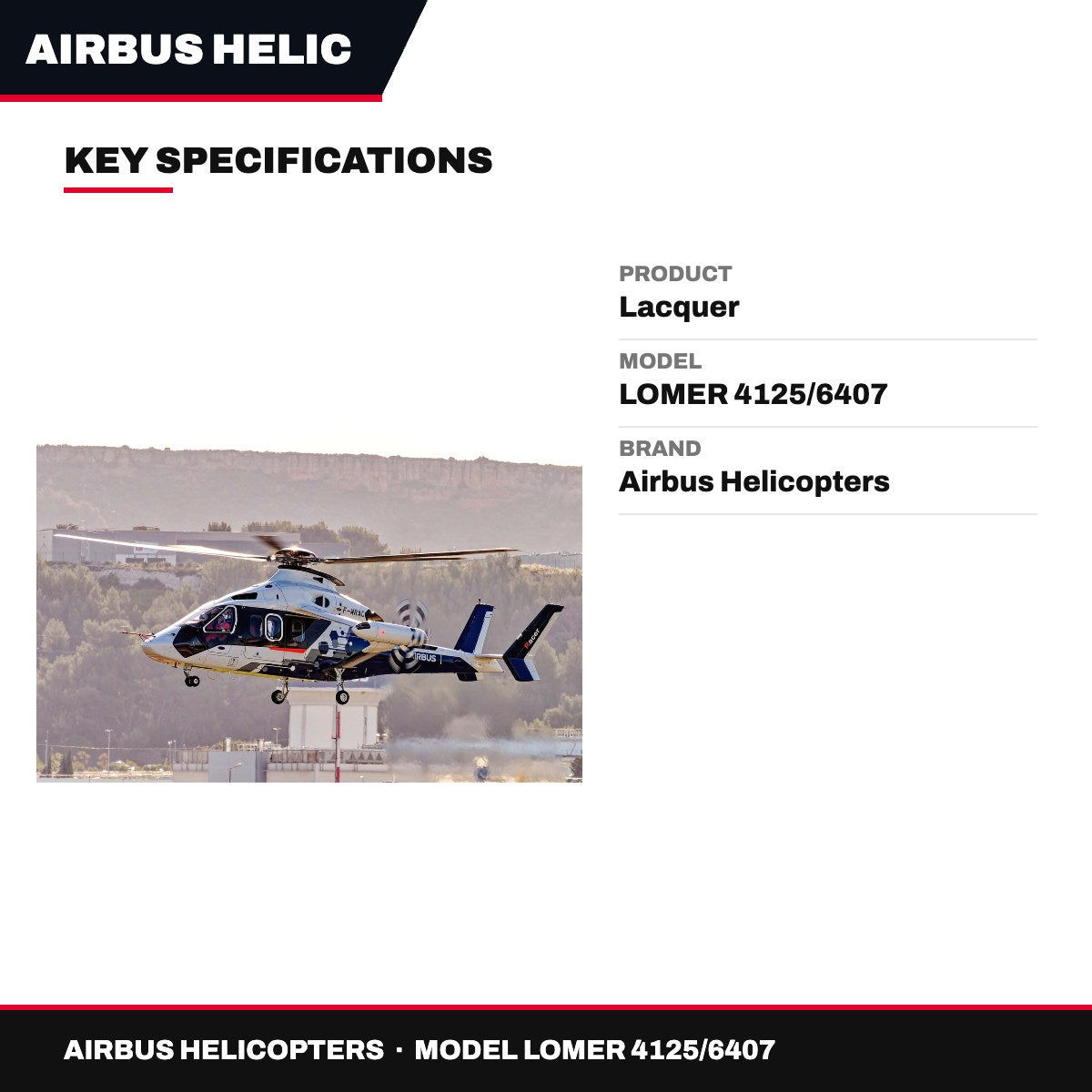 Airbus Helicopters LOMER 4125/6407 – Lacquer