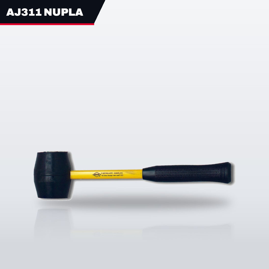 Nupla AJ311 – Rubber Mallet Hammer, Style 2 Lbs