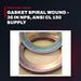 Al Etihad Gasket Factory 1537600G02010200 – Gasket Spiral Wound – 36 In Nps, Ansi Cl 150 Supply