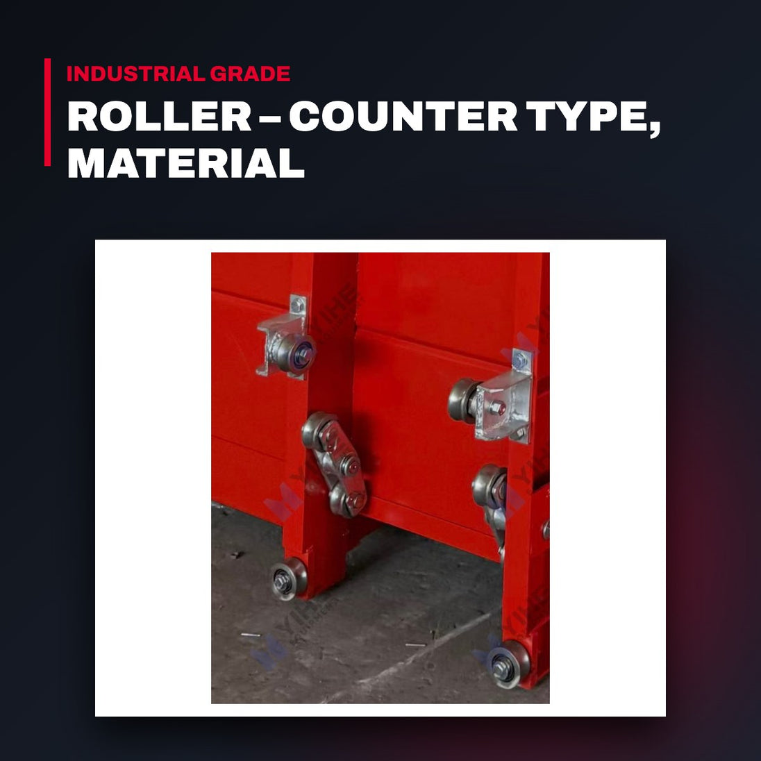 Alimak Group Sweden 9064142000 – Roller – Counter Type, Material
