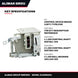 Alimak Group Sweden 9102994001 – Kit – Control Device Brake (Left) Type, For Elevator