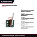 Alimak Group Sweden 9104634000 – Kit – Control Device Brake (Right) Type, For Elevator