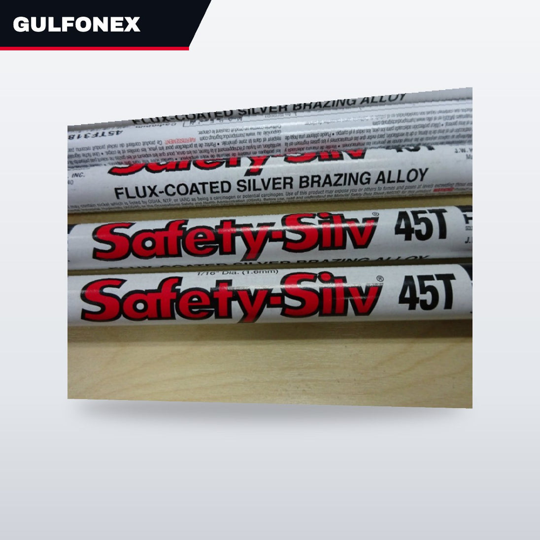 Alloy – Flux-Coated Silver Brazing Alloy Type, 45% Silver
