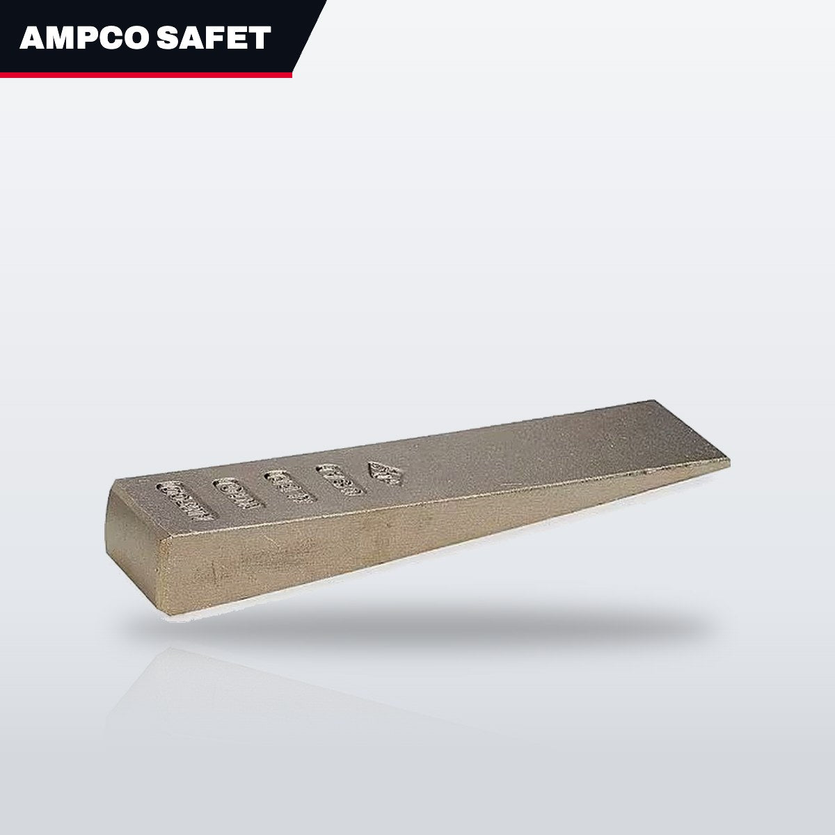 Ampco Safety Tools W-2 – Non-Sparking Flange Wedge 3/4" x 4"