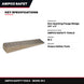 Ampco Safety Tools W-2 – Non-Sparking Flange Wedge 3/4" x 4"