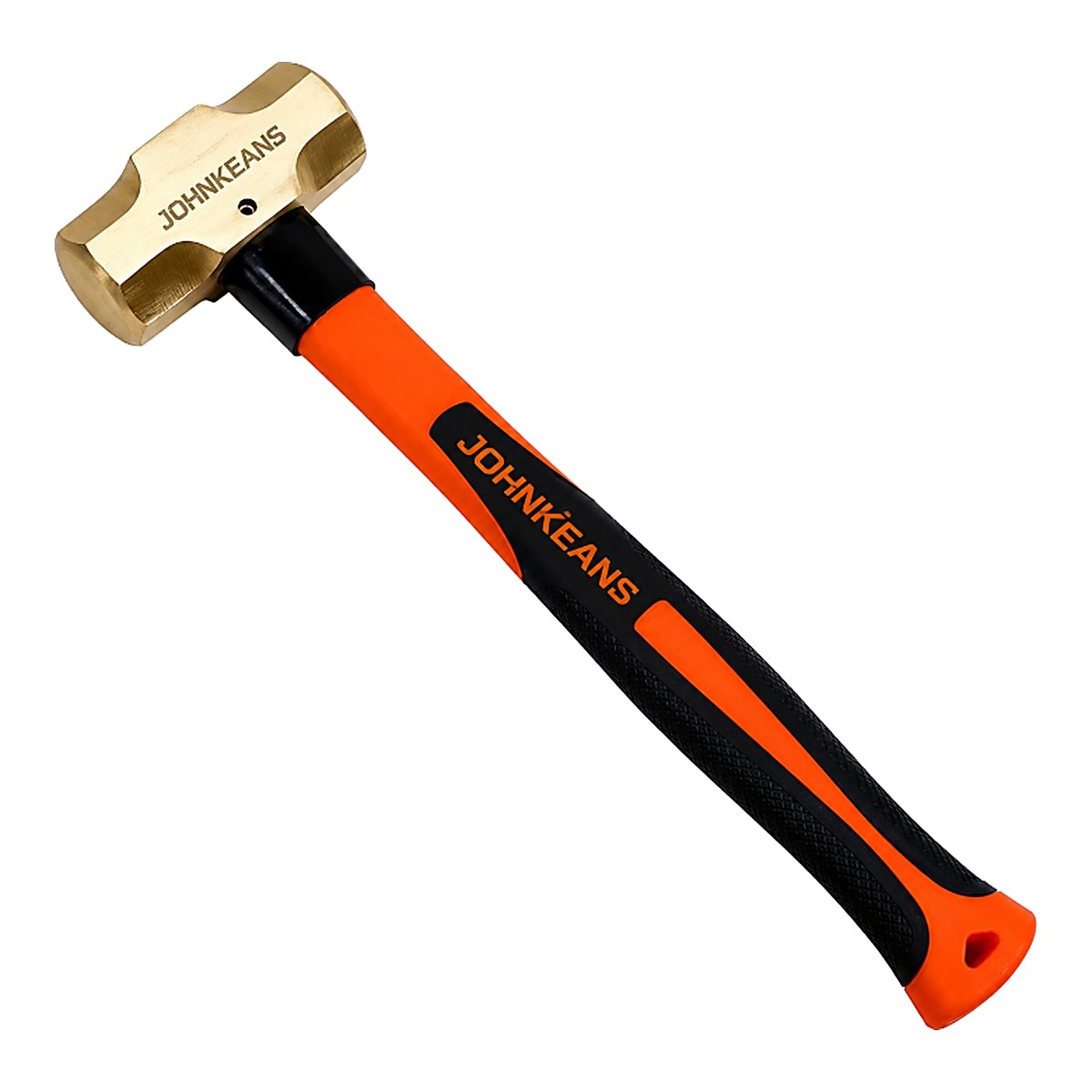 Ampco Safety Tools W-3 – Non-Sparking Flange Wedge 1" x 6" & Brass Sledge Hammer