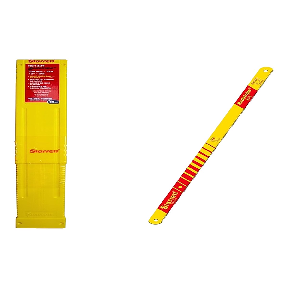Starrett Brass Wedge, Brass Hammers & HSS Hacksaw Blades