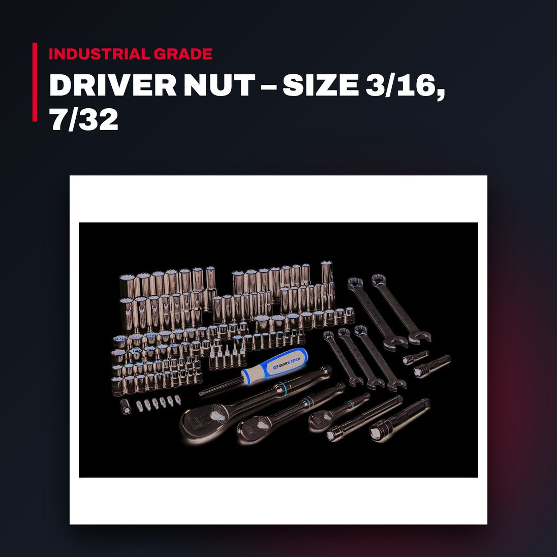 Apex Tool Group / Bain HS618 – Driver Nut – Size 3/16, 7/32