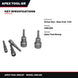Apex Tool Group HS618N – Driver Nut – Size 3/16, 7/32