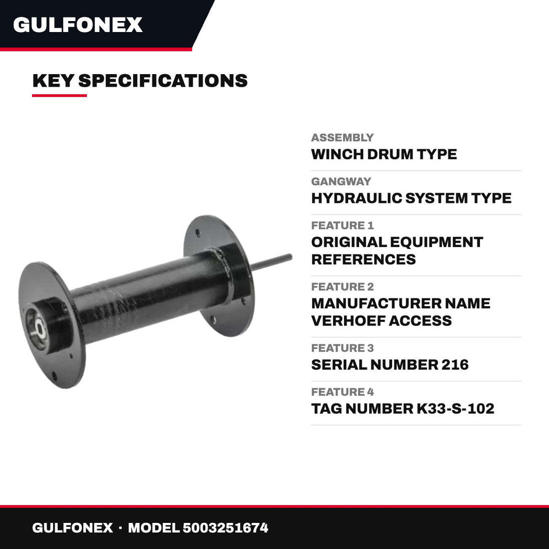 Assembly – Winch Drum Type