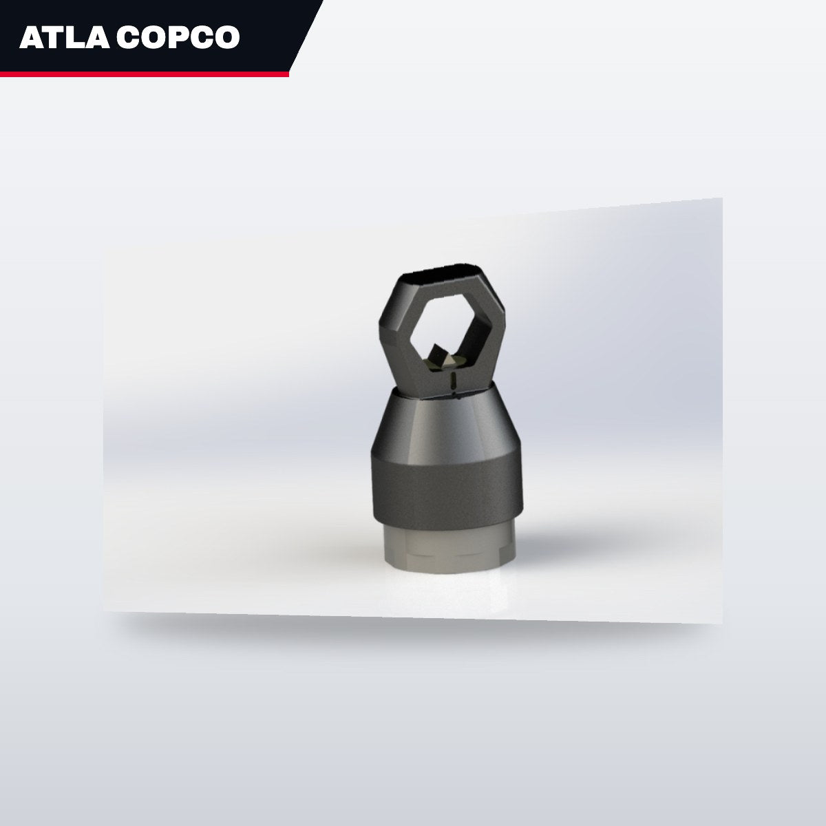 Atla Copco OTHERS – Hydraulic Nut Splitter With A Single Heavy-Duty Chisel Blade For A Wide Range Of Nut Splitting Applications. A