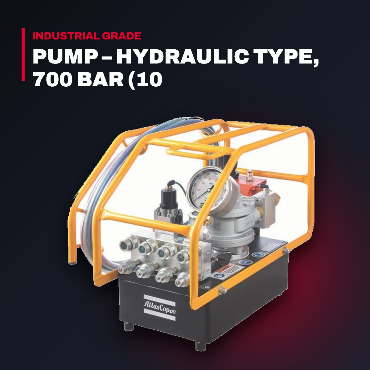 Atlas Copco A380 – Pump – Hydraulic Type, 700 Bar (10