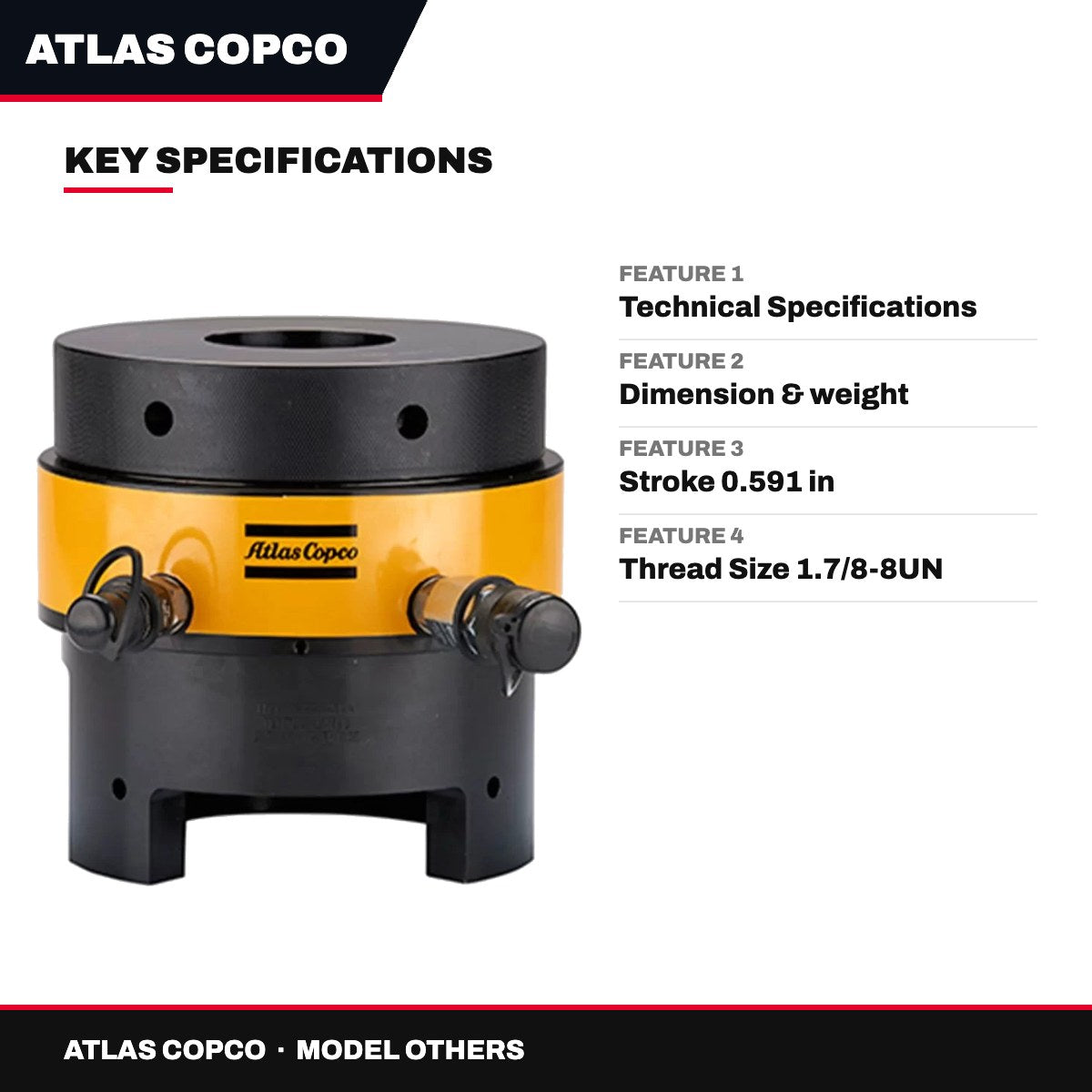 Atlas Copco OTHERS – Topside Tensioners 1-7/8'' 8 Un