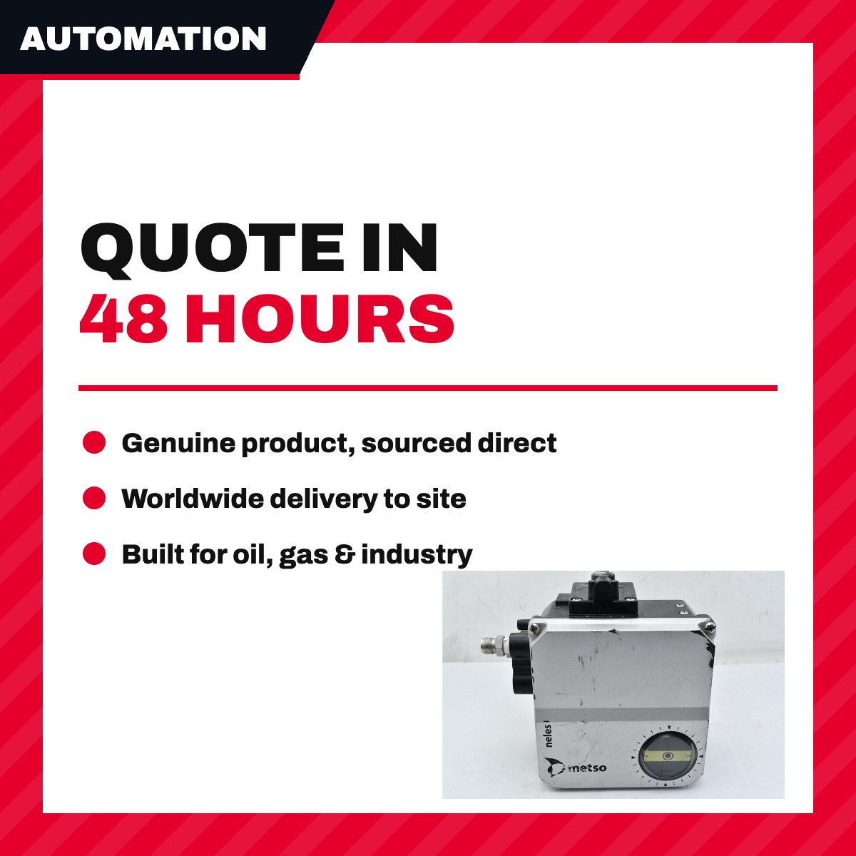 Automation Services OTHERS – Controller Pneumatic – 20-100 Kpa (3-15 Psi) Output, 0-200