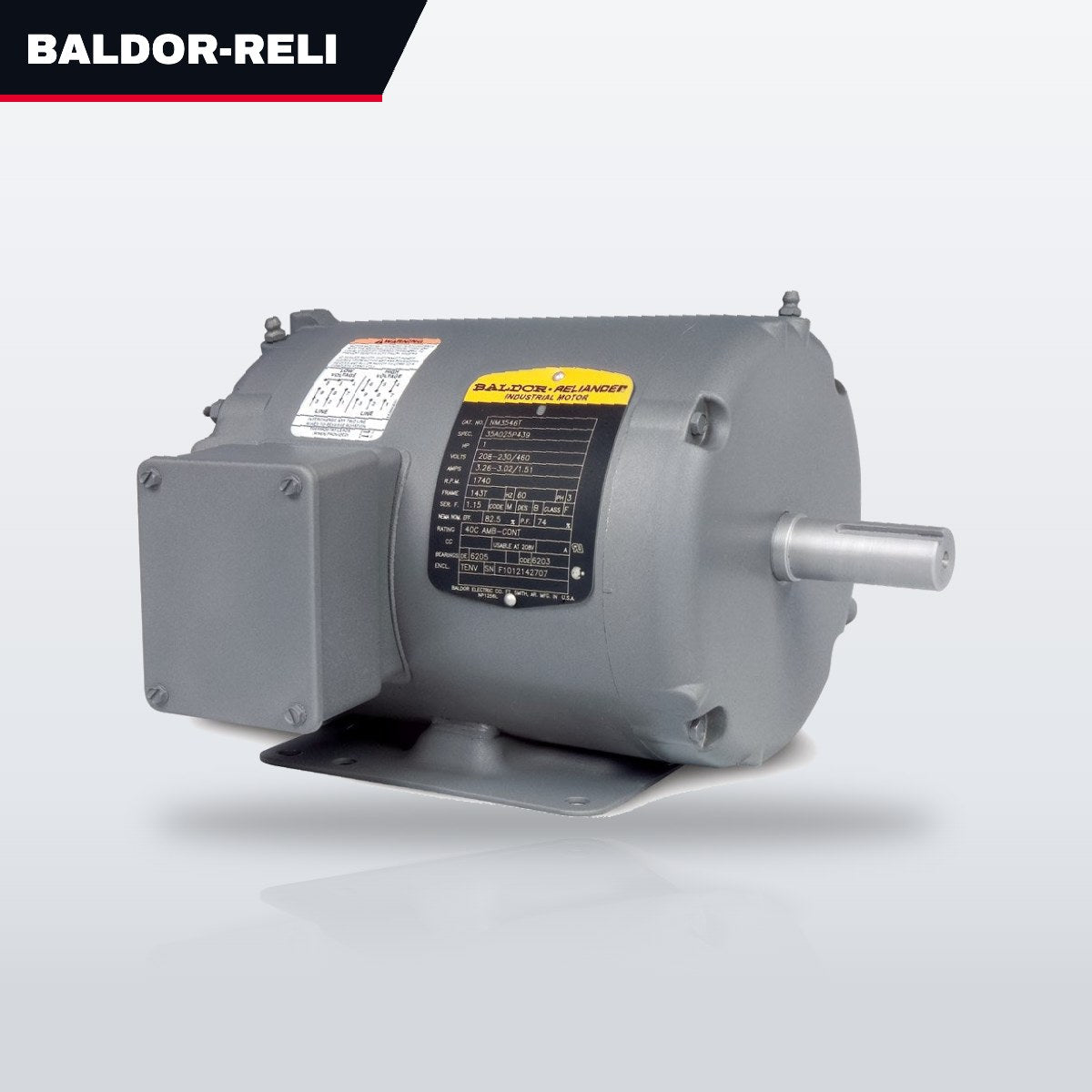 Baldor-Reliance M3534 – Baldor Reliance Motor