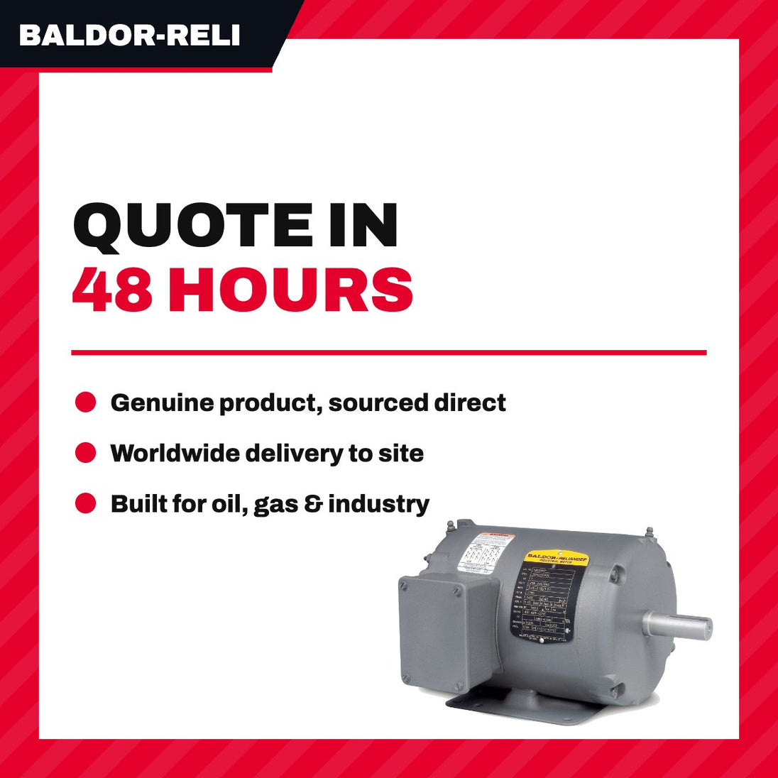 Baldor-Reliance M3534 – Baldor Reliance Motor