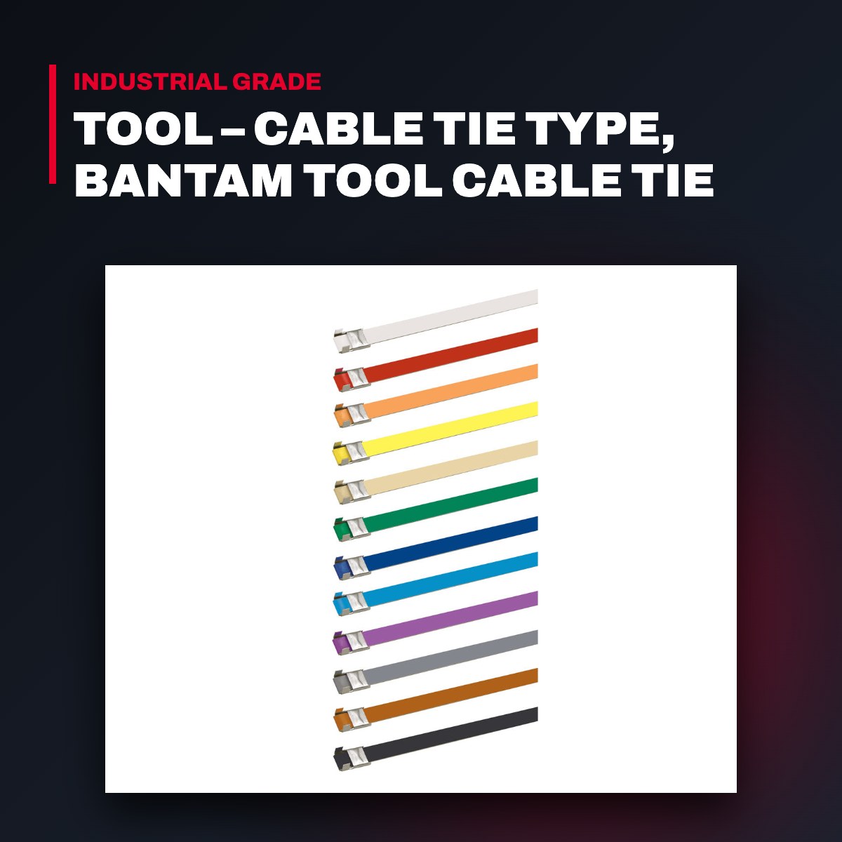 Band-It-Idex Us C07569 – Tool – Cable Tie Type, Bantam Tool Cable Tie