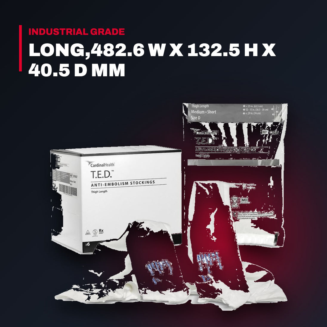 Bas – Long,482.6 W X 132.5 H X 40.5 D Mm