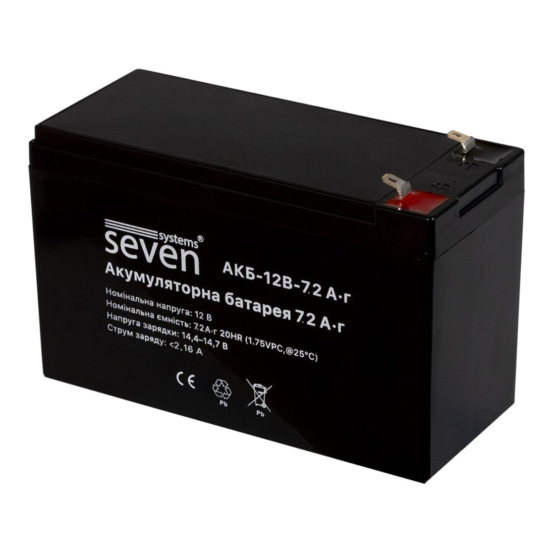 Batt-Oem Prt – Fir Alm Sys,12V,7.2 Ah