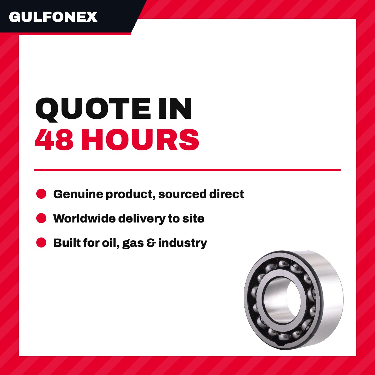 Bearing Ball – Angular Contact Type, Double Row Bearing Ball