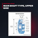 Bearing Ball – Main Shaft Type, Upper Side