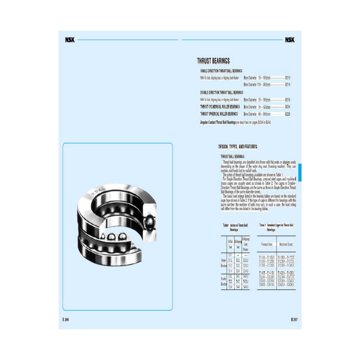 Bearing Ball – Thrust Type, 1-1/4 In Id