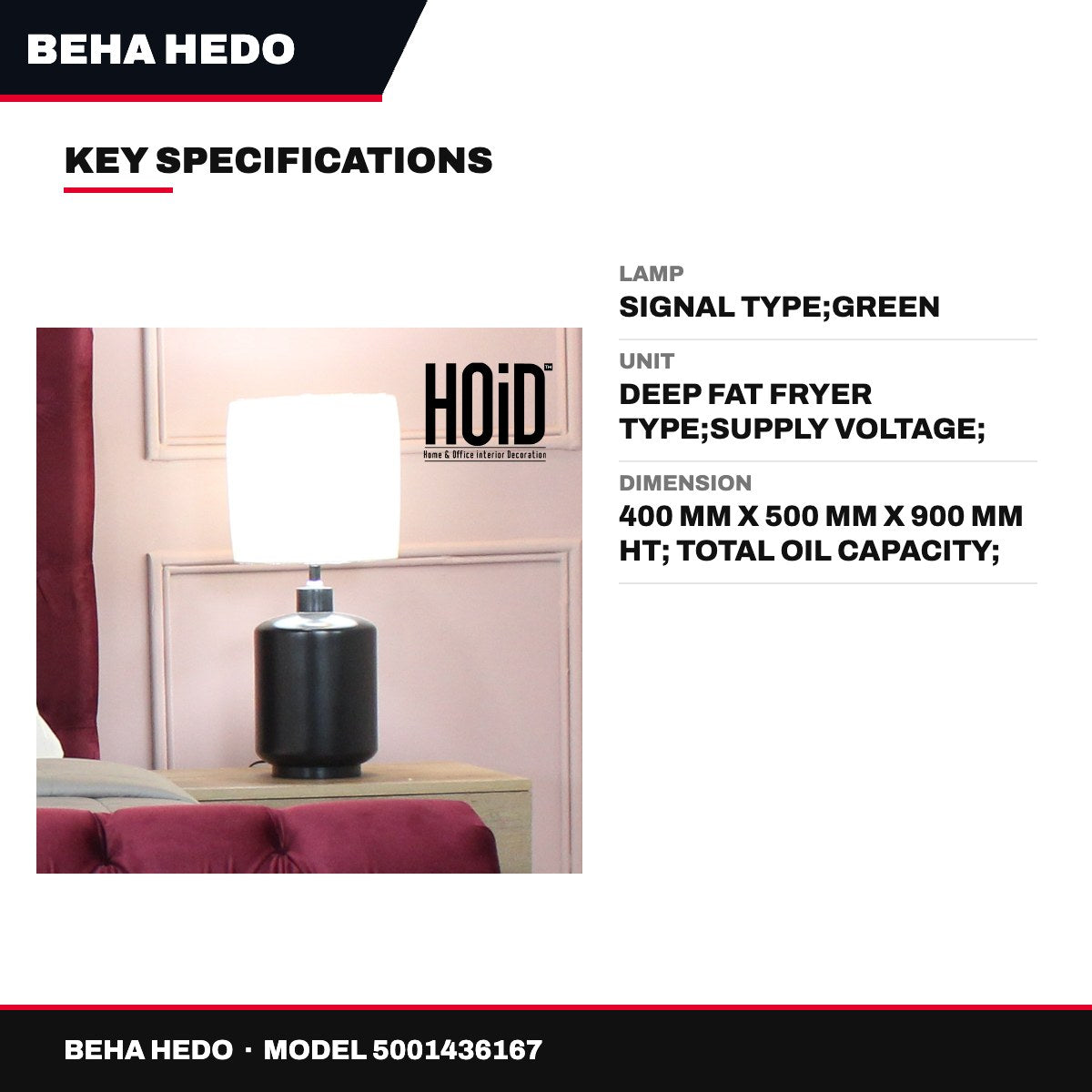 Beha Hedo – Signal Lamp, Green