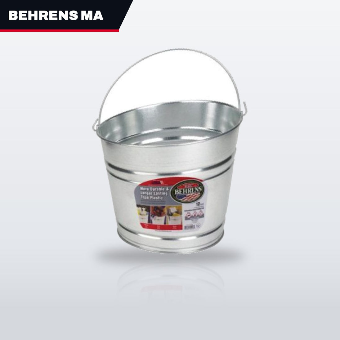 Behrens Manufacturing Us 1212GS – Pail – Stock