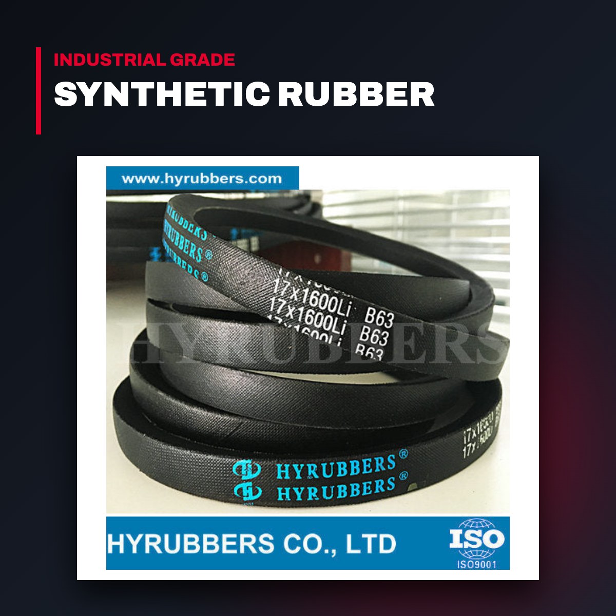 Belt Vee – Synthetic Rubber