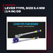 Bender Tubing – Lever Type, Size 6.4 Mm (1/4 In) Od