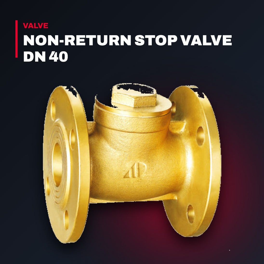 Besqo Marine Engineering H44W-16T – Non-Return Stop Valve Dn 40