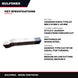 Bit Tool – Cranked Knife Type, 20 Mm X 20 Mm X 125 Mm Shank