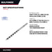 Bit Wood Auger – Ship Type, 19.1 Mm (3/4 In) Hole