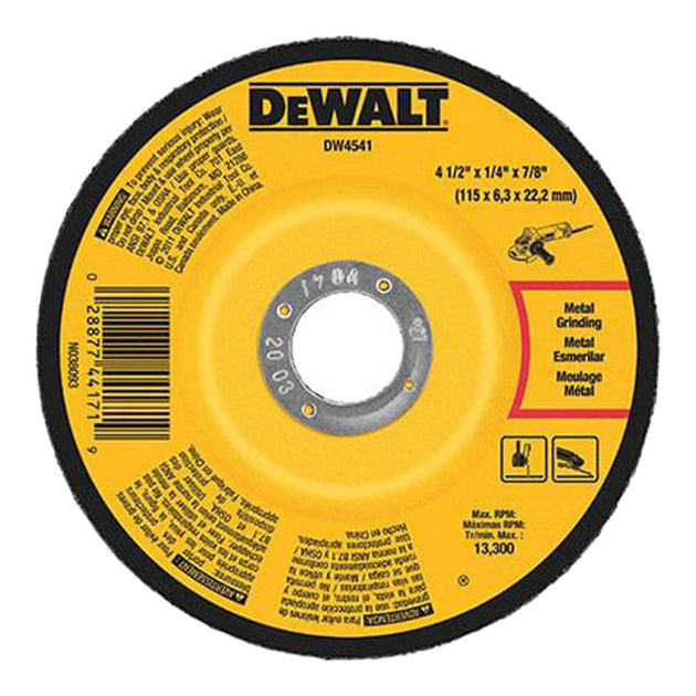 Black And Decker Manufacturing DW4719 – Wheel Grinding – Depressed Center Type, 177.8 Mm (7 In) Wheel