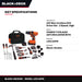 Black+Decker LDX120PK – 20V Max Cordless Drill Driver Set – 2 Speed, High Performance Motor