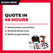 Black+Decker LDX120PK – 20V Max Cordless Drill Driver Set – 2 Speed, High Performance Motor