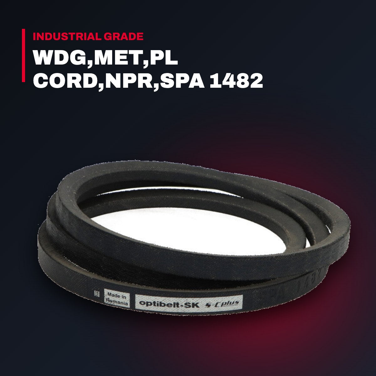 Blt-Drv – Wdg,Met,Pl Cord,Npr,Spa 1482
